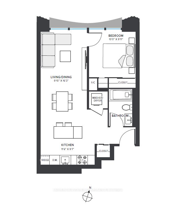 131 Mill Street 1001, Toronto, ON M5A 2Z8