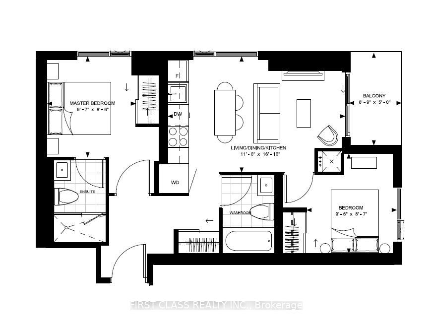 8 Widmer Street 3905, Toronto, ON M5V 2E7 photo 3