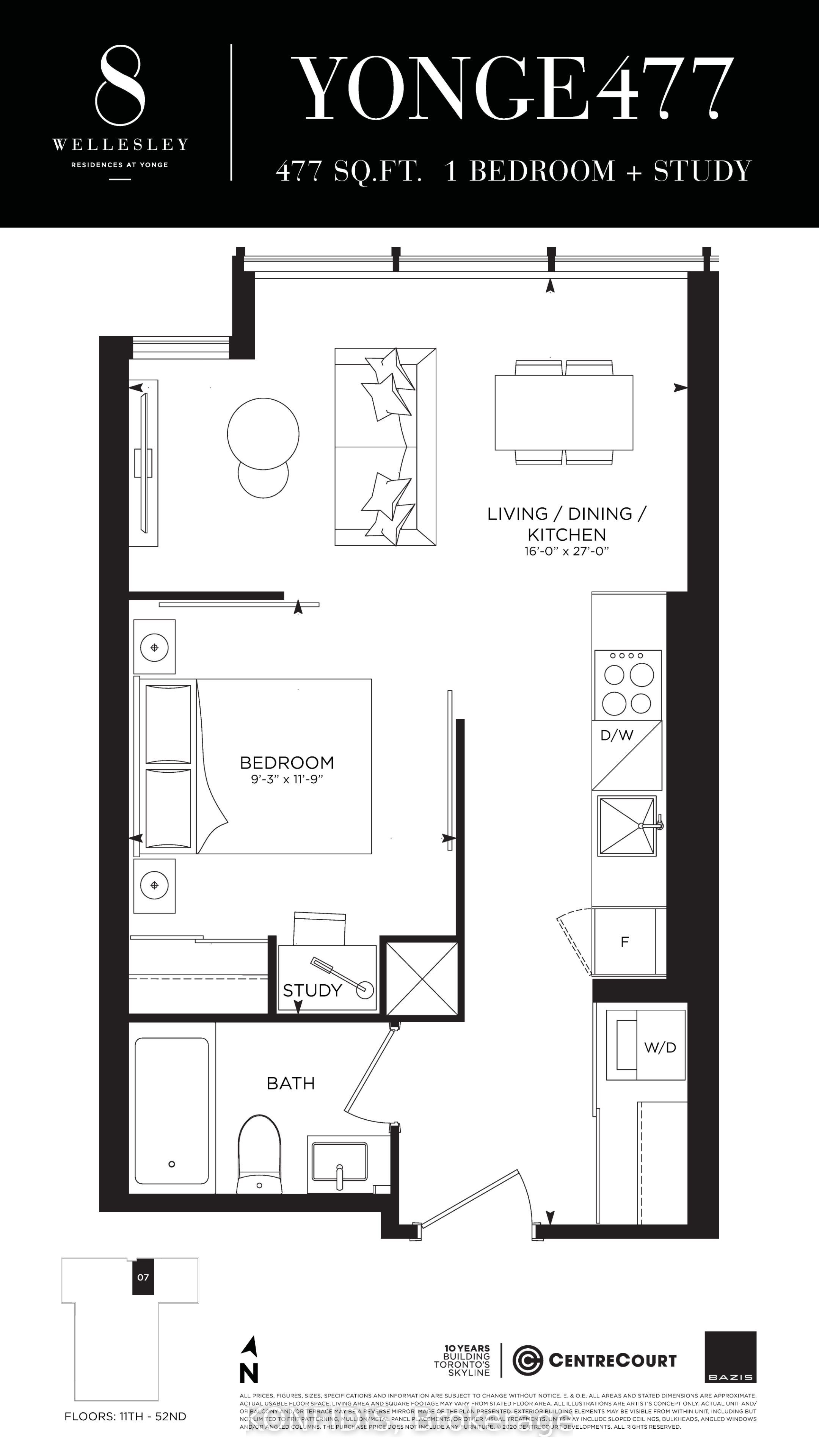 8 Wellesley Street W 1607, Toronto, ON M4Y 0J5 photo 3