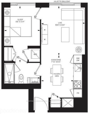 55 Charles Street E 3913, Toronto, ON M4Y 0J1