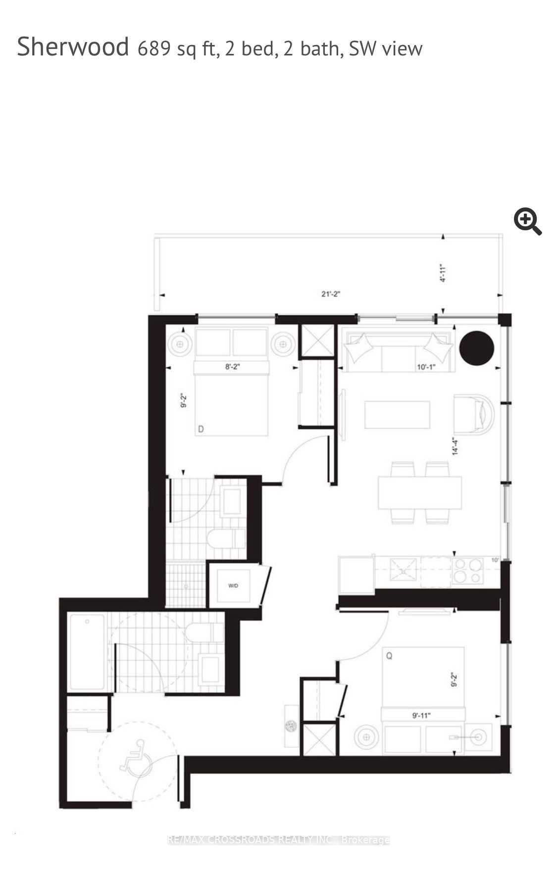 39 Roehampton Avenue 805, Toronto, ON M4P 1P9 photo 2