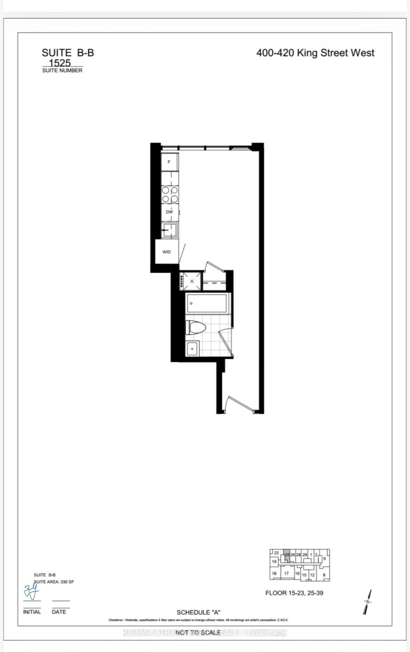 400 King Street W 1525, Toronto, ON M5V 1K2