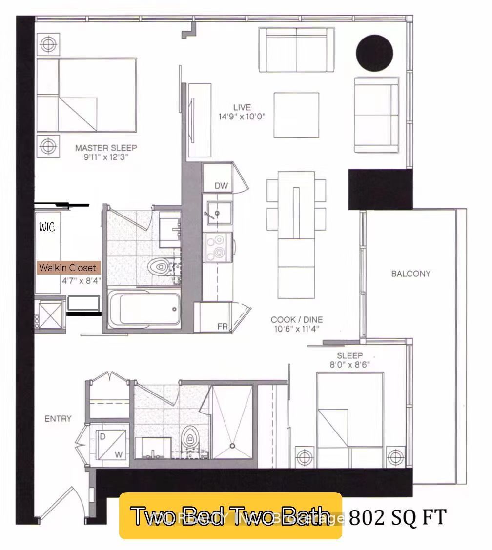 5 St Joseph Street 4110, Toronto, ON M4Y 1Z3 photo 2