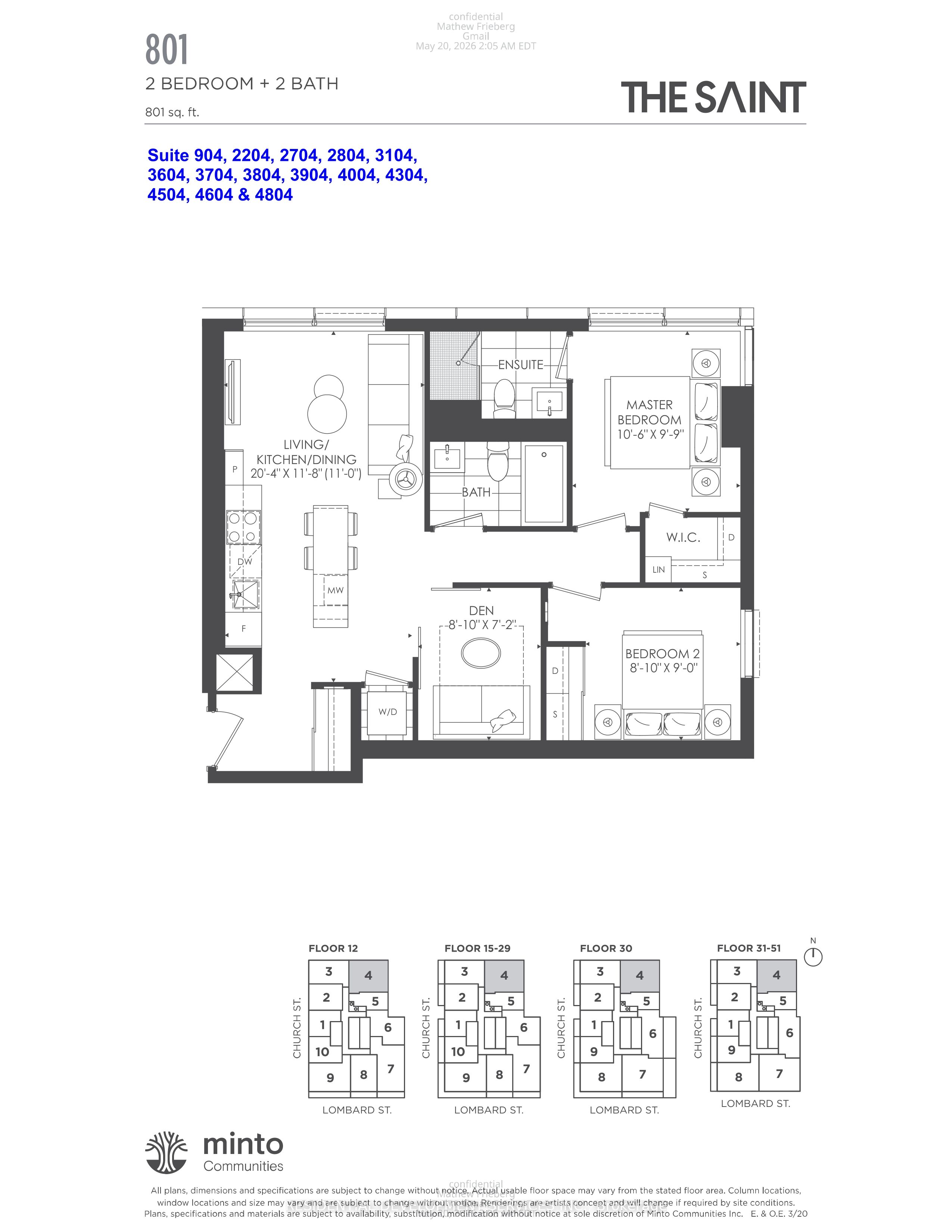 89 Church Street 3904, Toronto, ON M5C 0B7