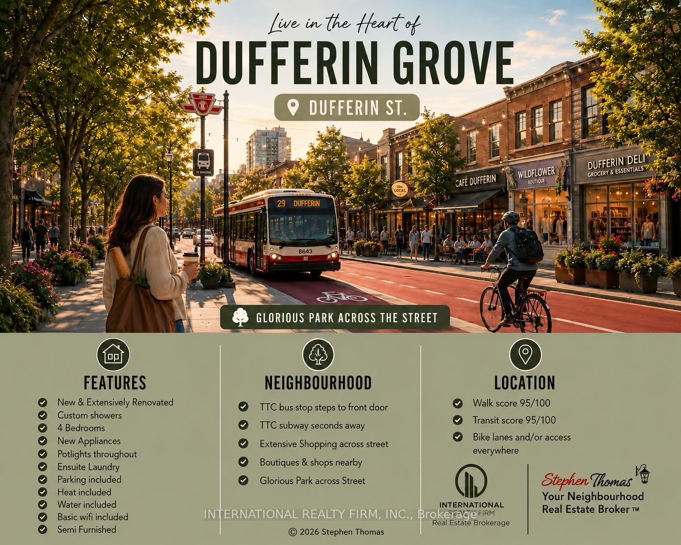 793 Dufferin Street Upper, Toronto, ON M6H 3K8