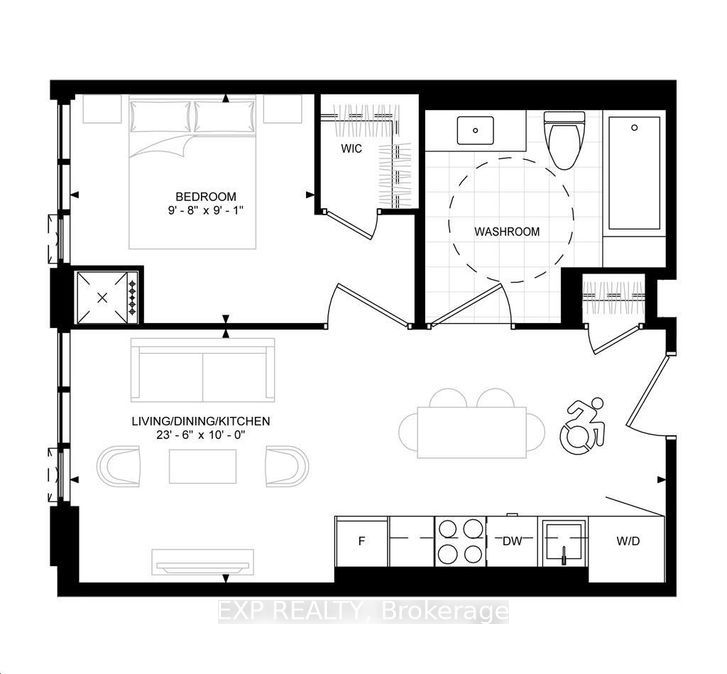 400 King Street W 1619, Toronto, ON M5V 0X8 photo 2