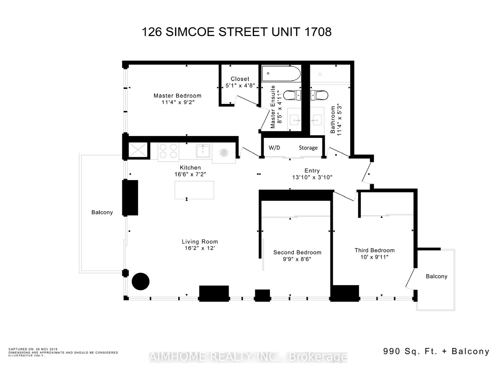 126 Simcoe Street 1708, Toronto, ON M5H 4E6