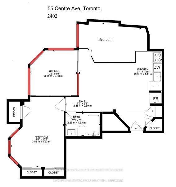 55 Centre Avenue 2402, Toronto, ON M5G 2H5 photo 3