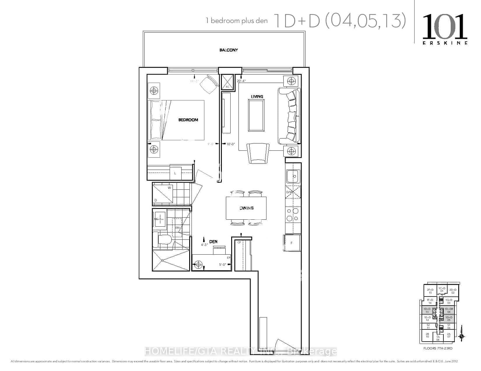 101 Erskine Avenue 613, Toronto, ON M4P 0C5 photo 2