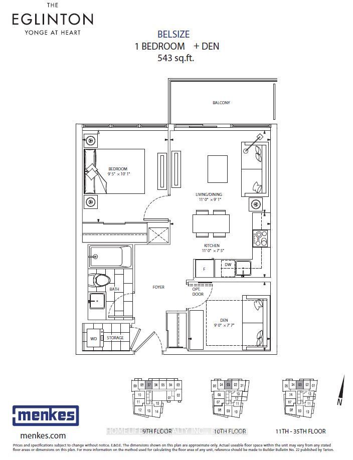 125 Redpath Avenue 905, Toronto, ON M4S 2J9