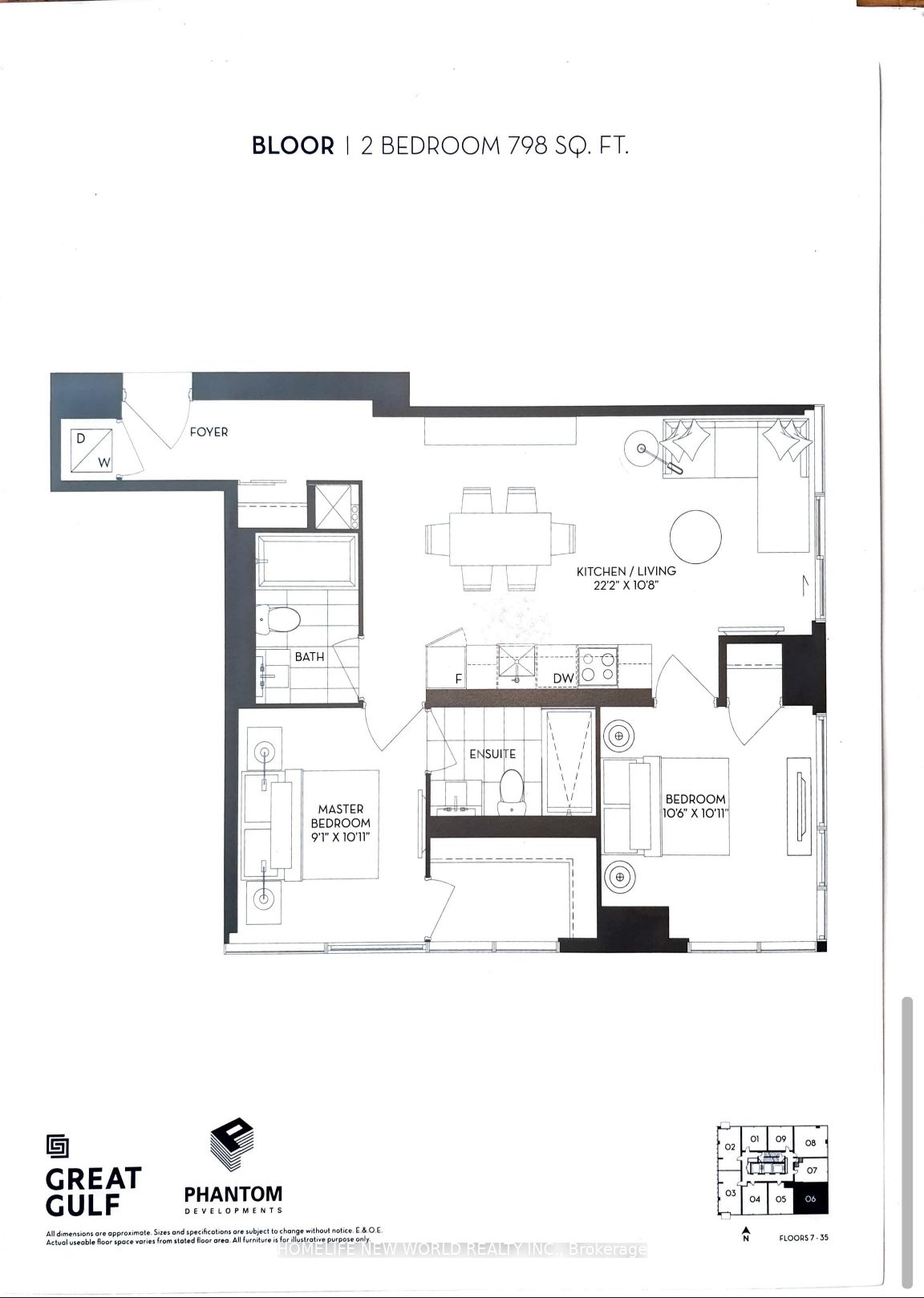 8 Cumberland Street 2406, Toronto, ON M4W 0B6 photo 2