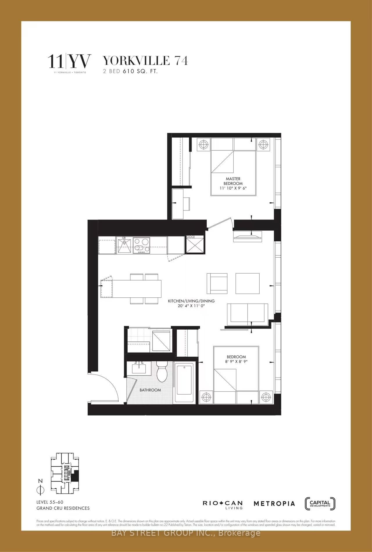 11 Yorkville Avenue 6006, Toronto, ON M4W 0B7 photo 2