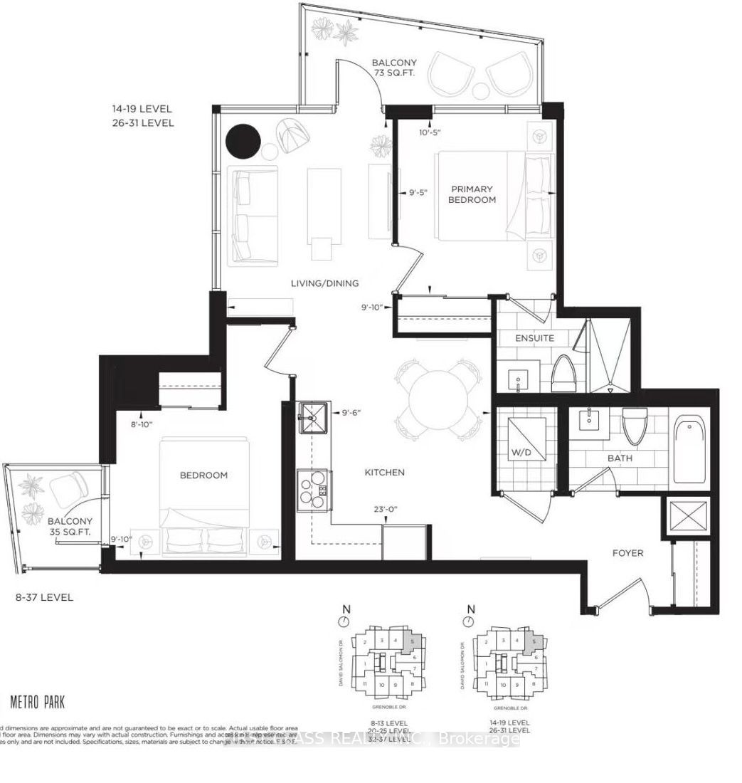 15 David Salomon Drive 1605, Toronto, ON M3C 1E7 photo 3