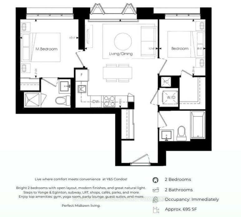 20 Soudan Avenue 2104, Toronto, ON M4S 0E2