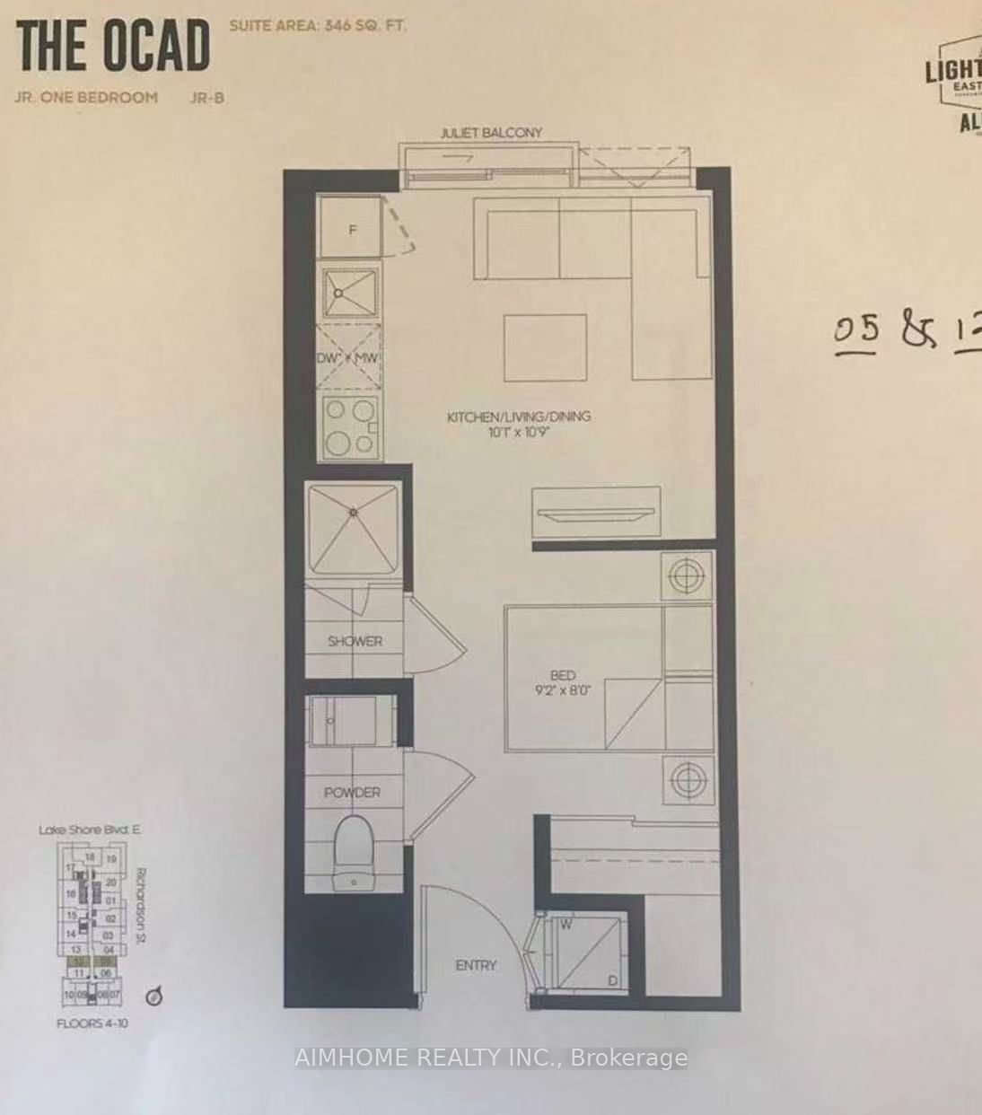20 Richardson Street 806, Toronto, ON M5A 0S6