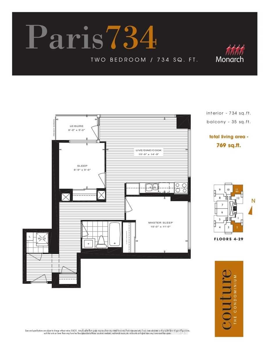 28 Ted Rogers Way 1802, Toronto, ON M4Y 2J4 photo 2