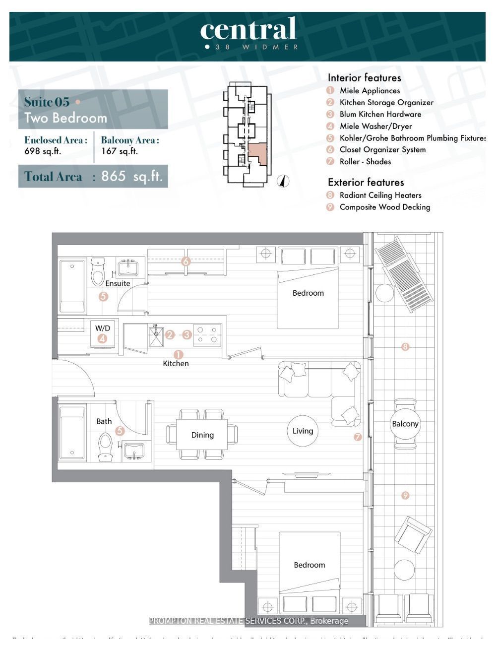 38 Widmer Street 3605, Toronto, ON M5V 2E9 photo 5