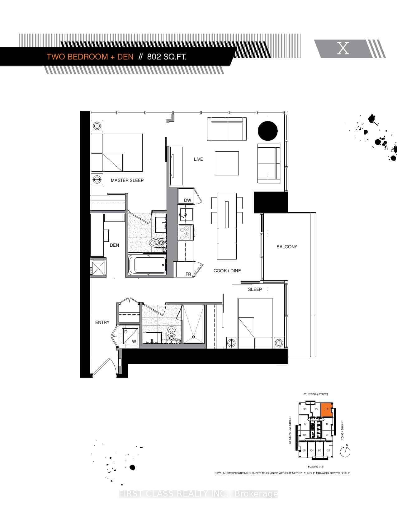 5 St. Joseph Street 1210, Toronto, ON M4Y 0B6