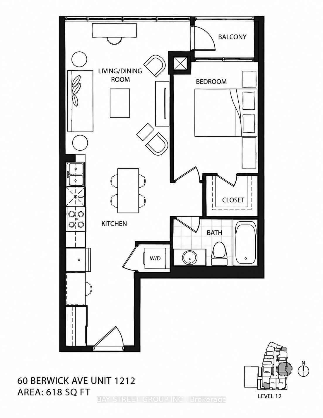 60 Berwick Avenue 1212, Toronto, ON M5P 0A3 photo 2