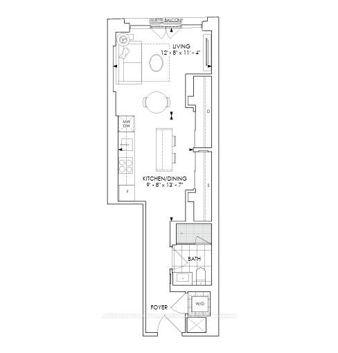 123 Portland Street 204, Toronto, ON M5V 0V9