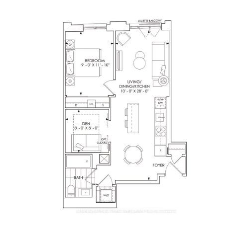 123 Portland Street 306, Toronto, ON M5V 0V9