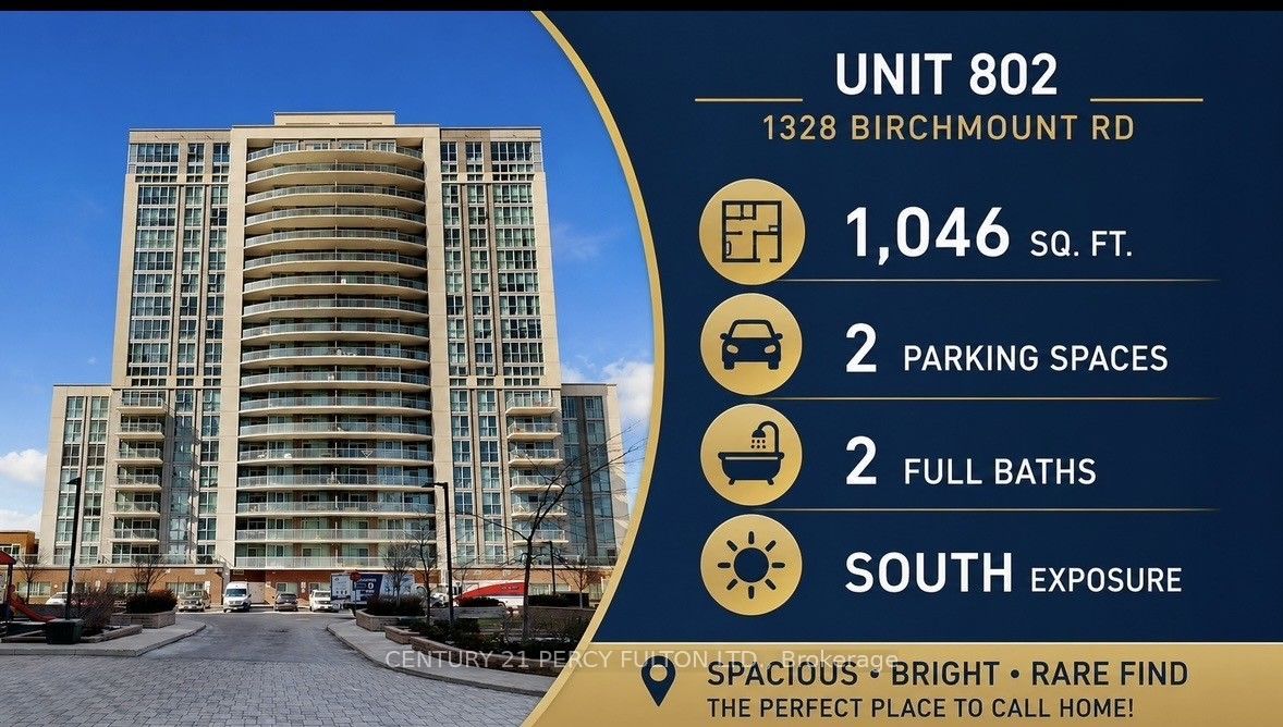 1328 Birchmount Road 802, Toronto, ON M1R 0B6 photo 2