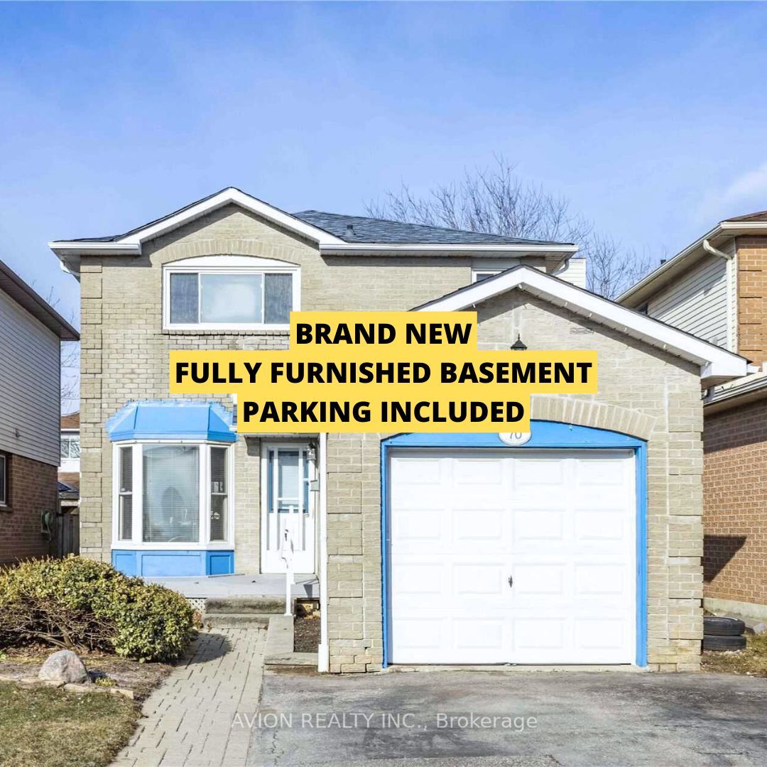 70 Barnes Drive BSMT, Ajax, ON L1S 5G5
