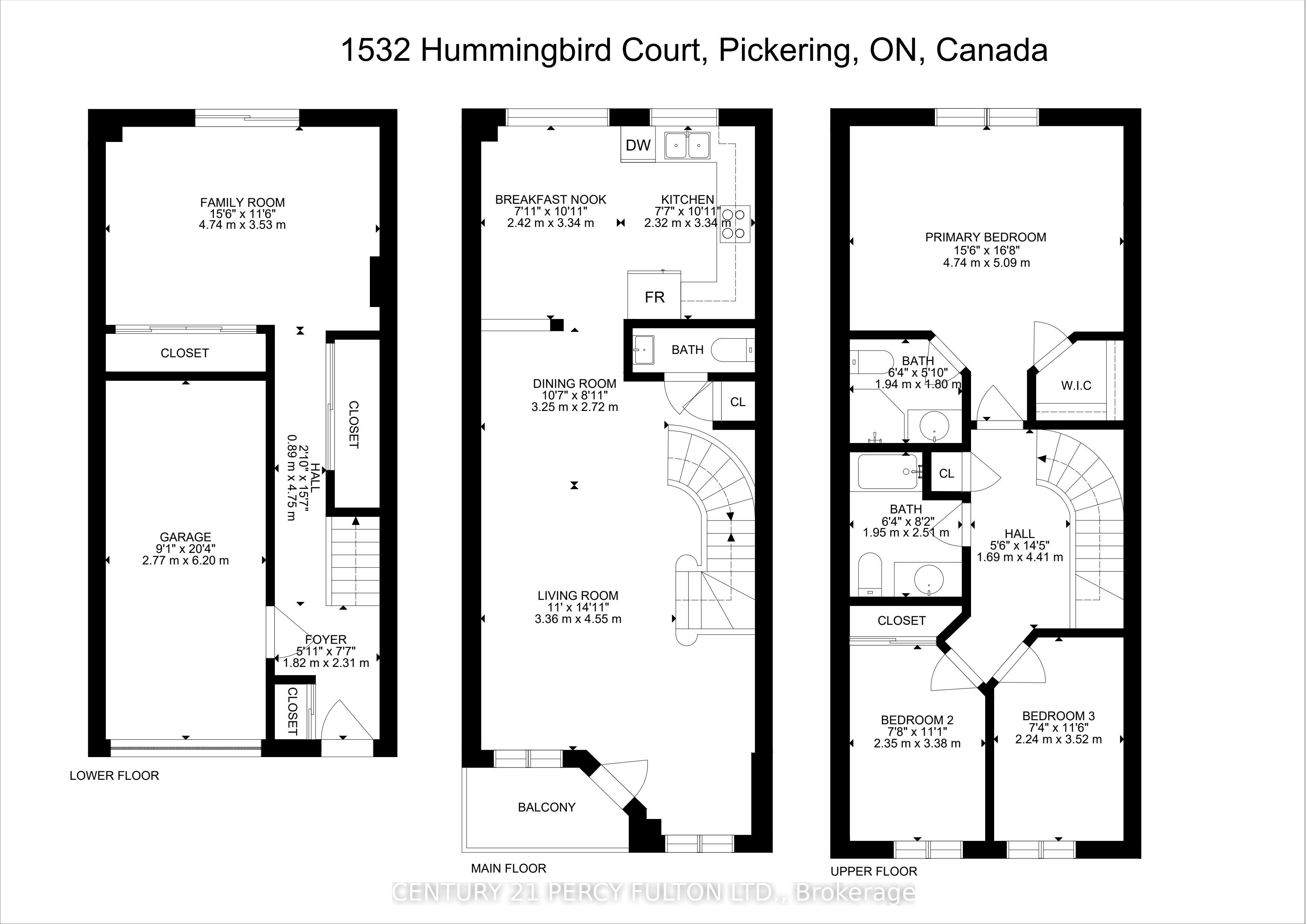 1532 Hummingbird Court, Pickering, ON L1V 7H9 photo 5