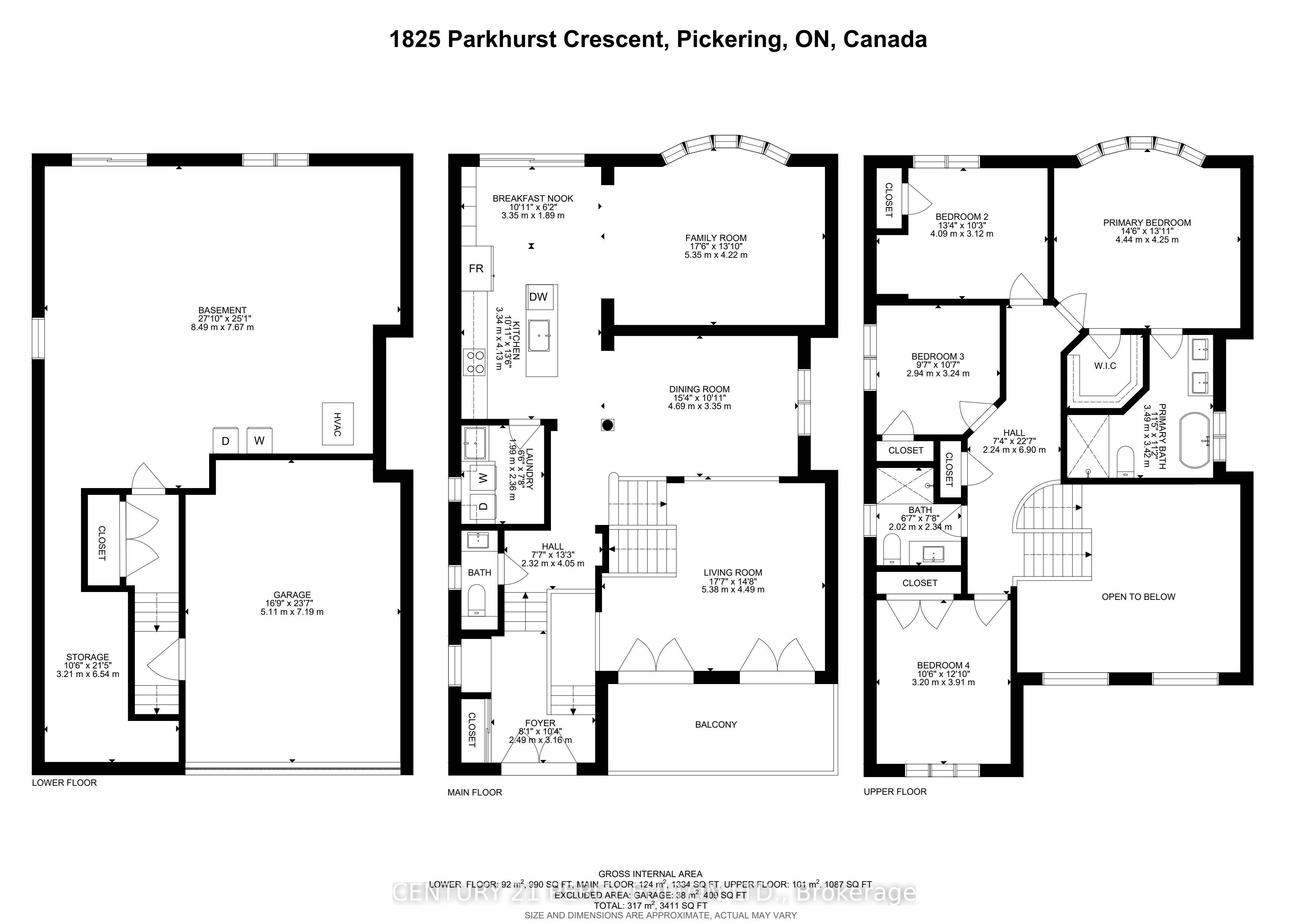 1825 Parkhurst Crescent, Pickering, ON L1X 0B1 photo 5