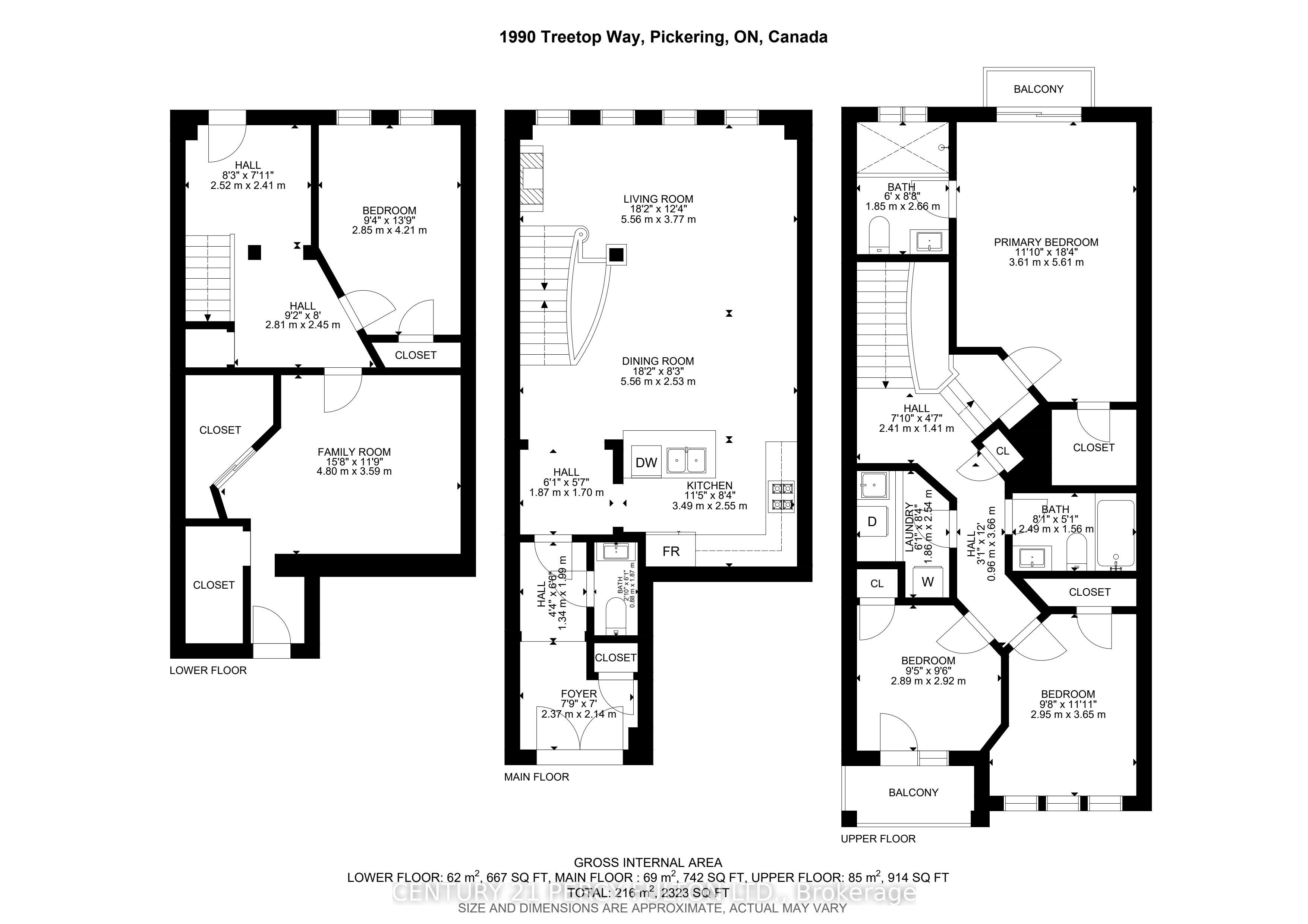 1990 Treetop Way, Pickering, ON L1V 7C8 photo 5