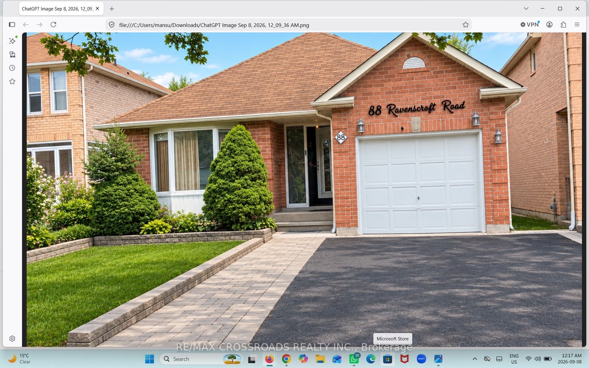88 Ravenscroft Road Basement, Ajax, ON L1T 1X2