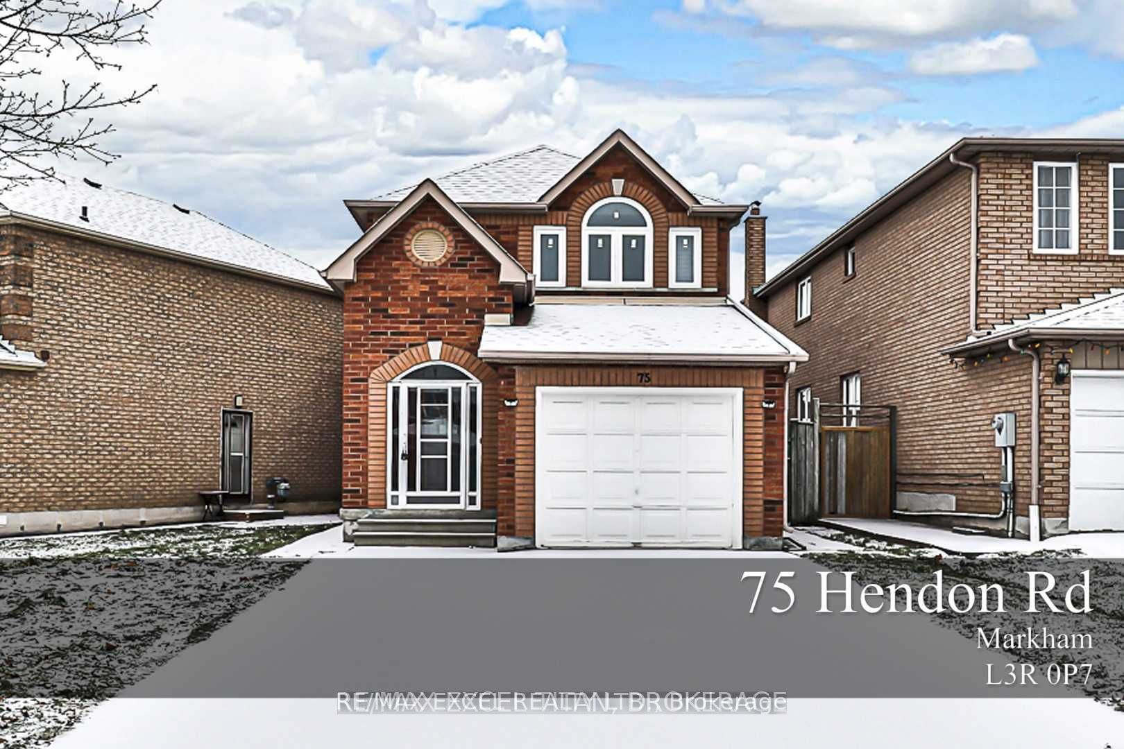 75 Hendon Road, Markham, ON L3R 0P7