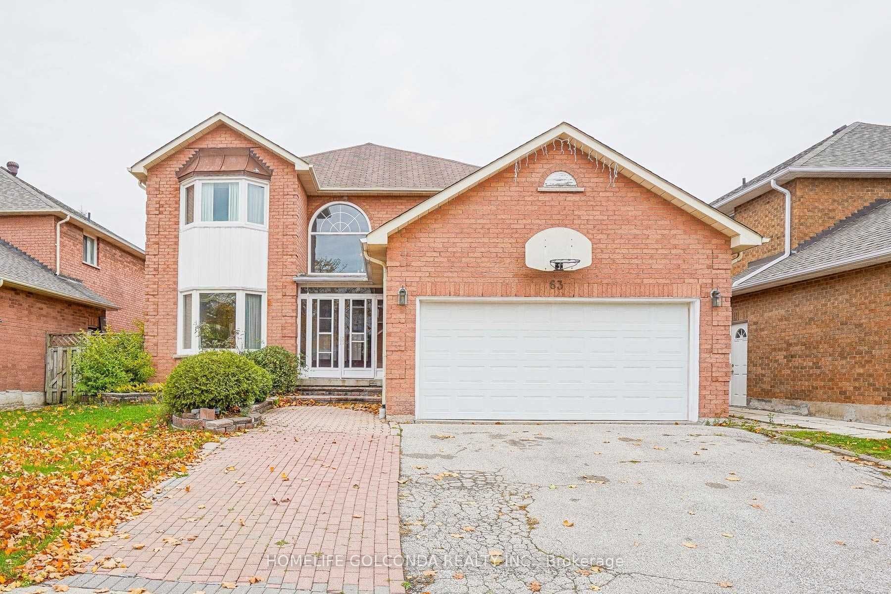 63 Jimston Drive Basement, Markham, ON L3R 6R5