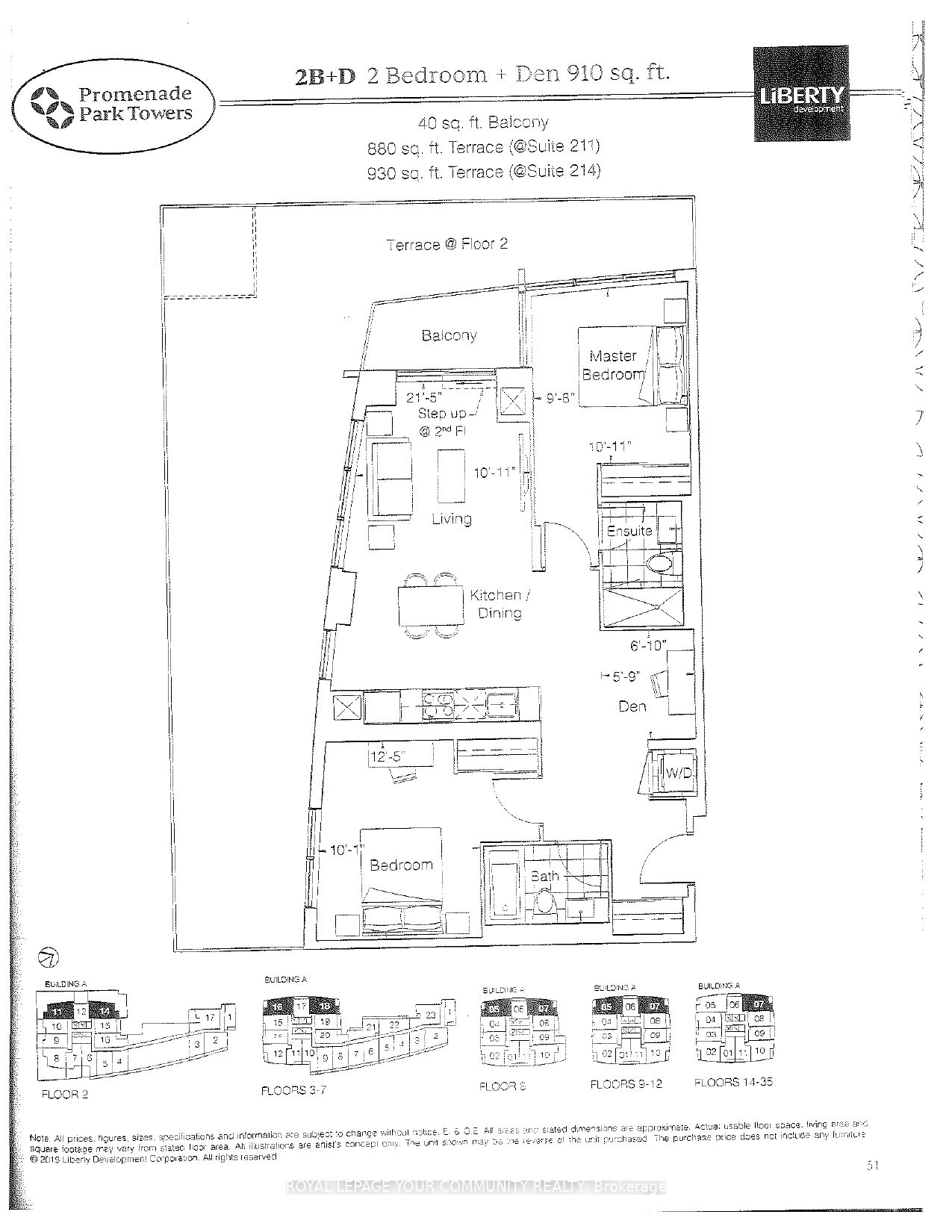 30 Upper Mall Way 1707, Vaughan, ON L4J 0L7