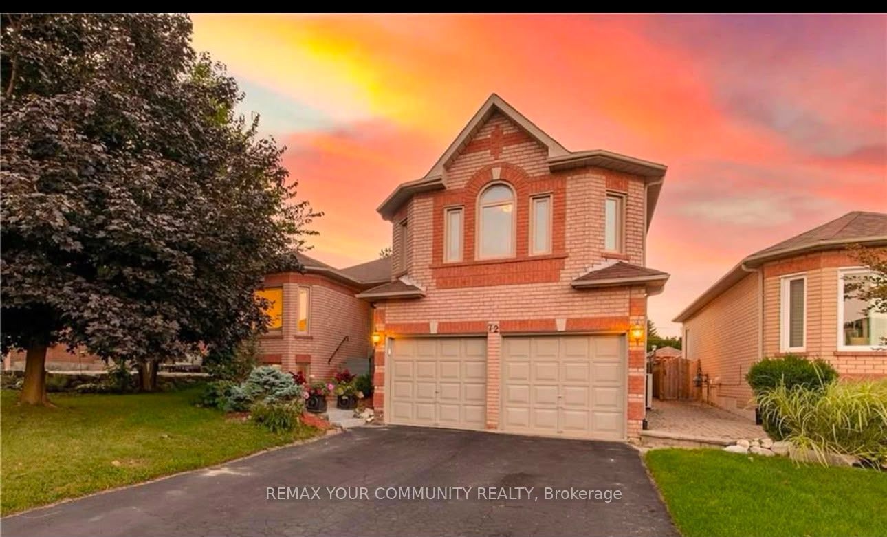 72 Depeuter Crescent Main/2nd Flr, Bradford West Gwillimbury, ON L3Z 3A4