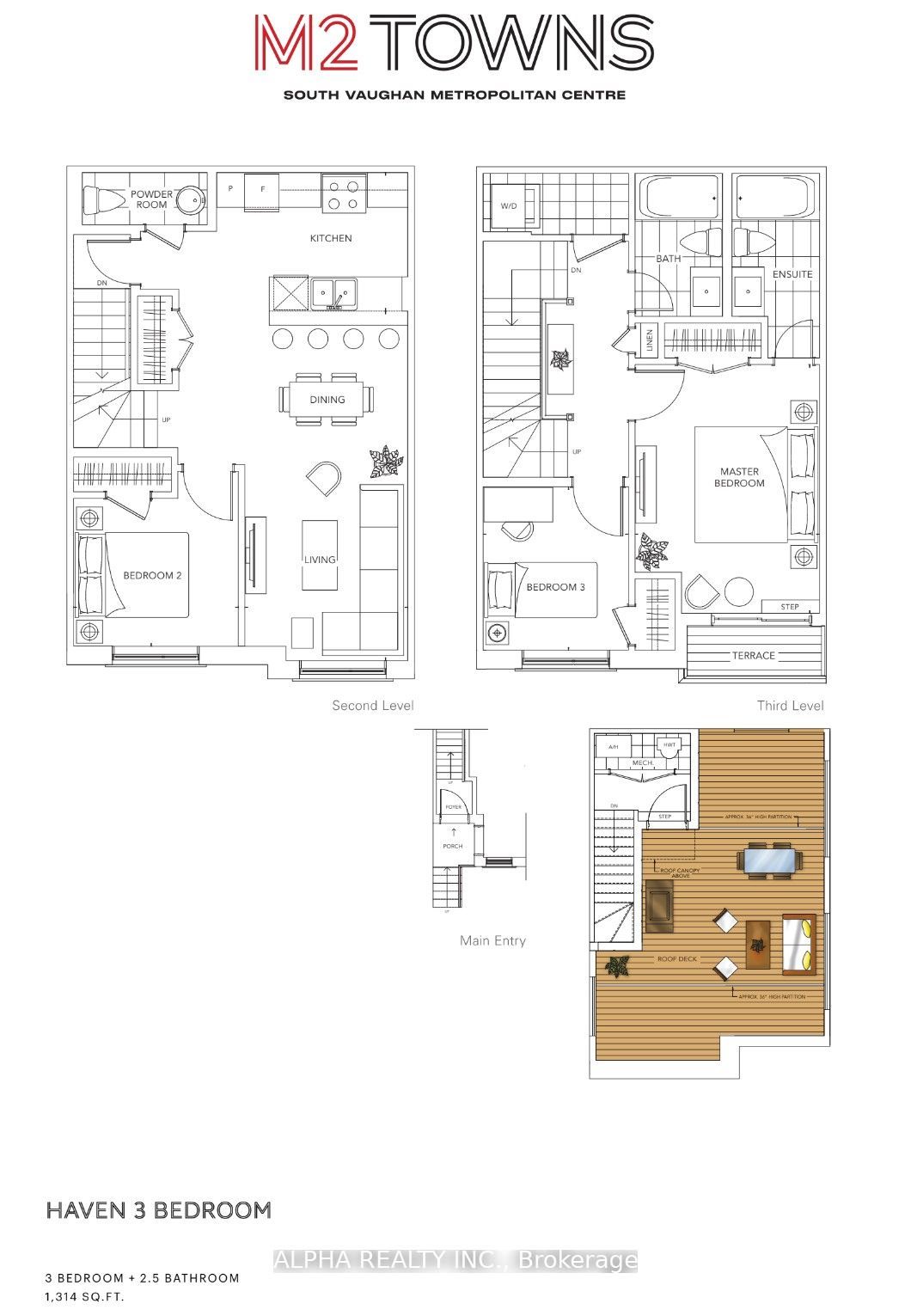 141 Honey Crisp Crescent TH187, Vaughan, ON L4K 0N7 photo 3