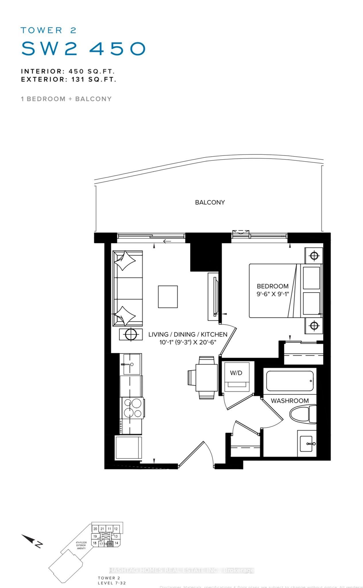 10 FLAVELLE Trail 1515, Vaughan, ON L4L 0M8