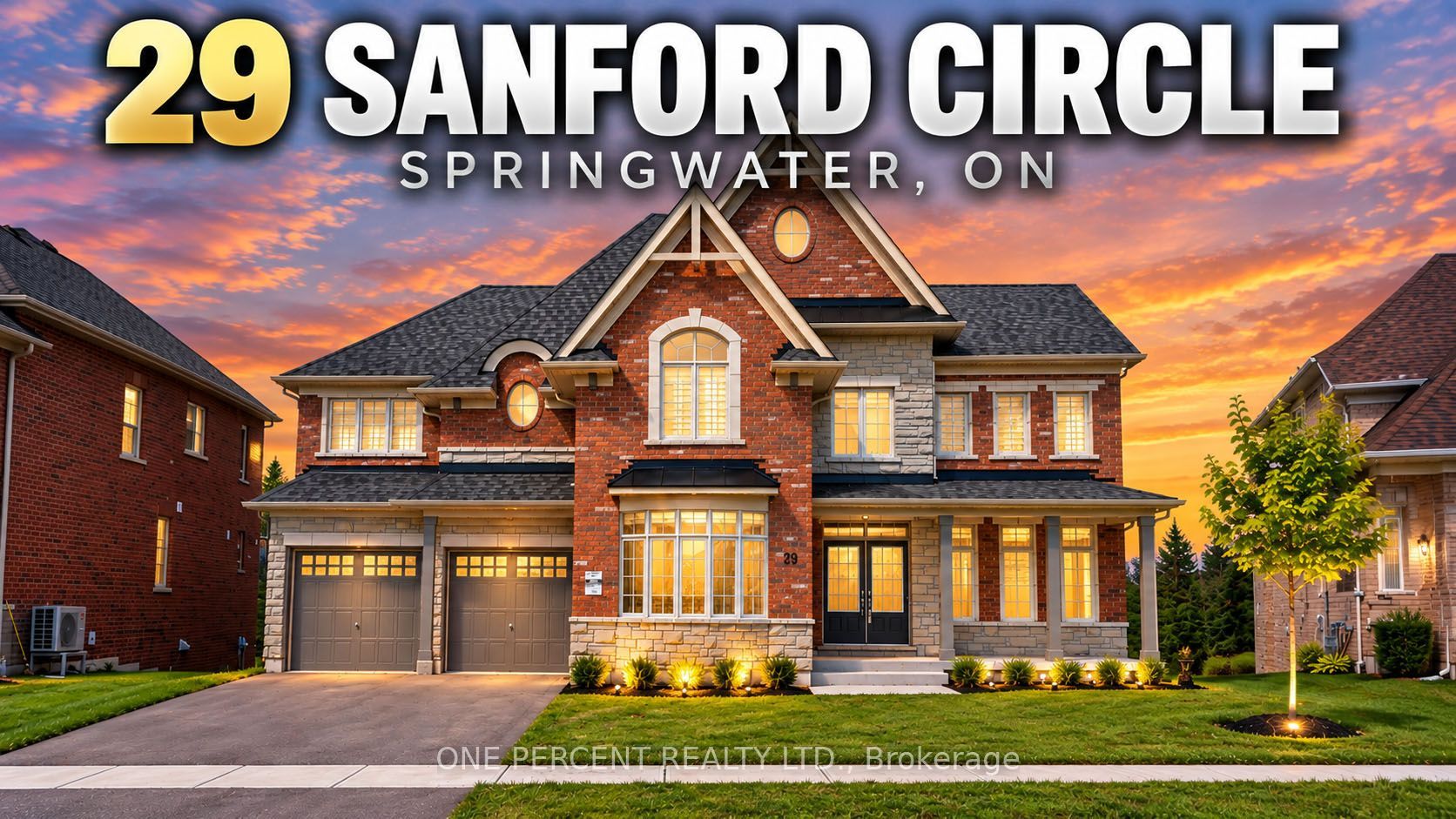 29 SANFORD Circle, Springwater, ON L9X 2A8