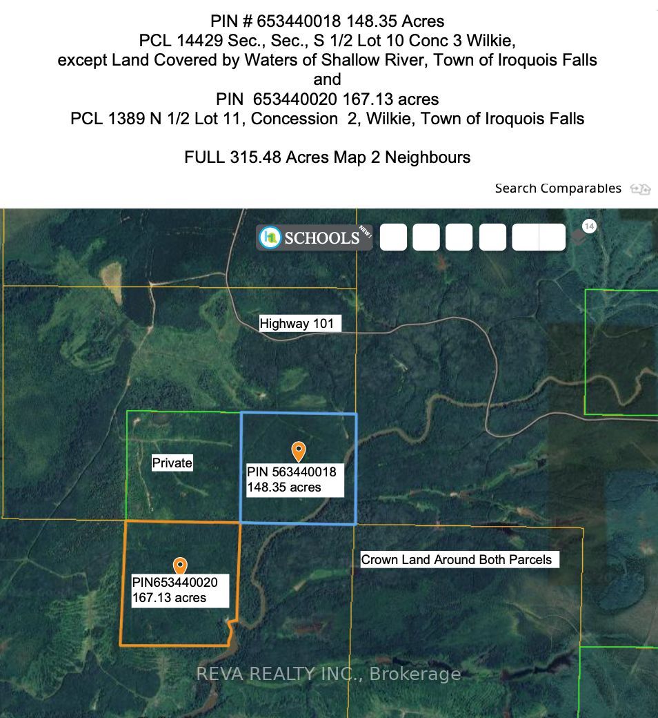 N1/2 Lot 11 Con 2 Wilkie, Iroquois Falls, ON P0K 1G0