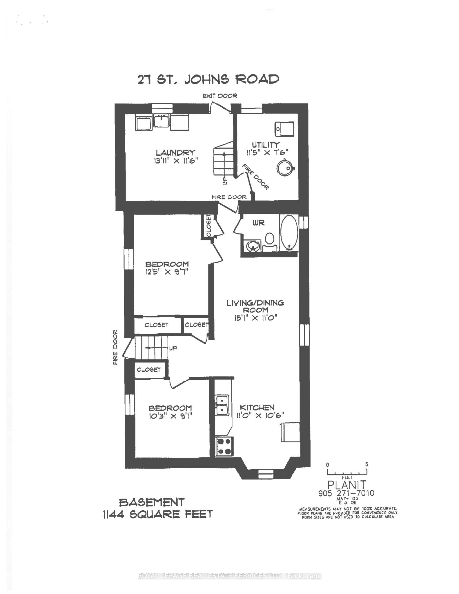 27 St Johns Road Upper Unit - 2nd/3rd, Toronto, ON M6P 1T7