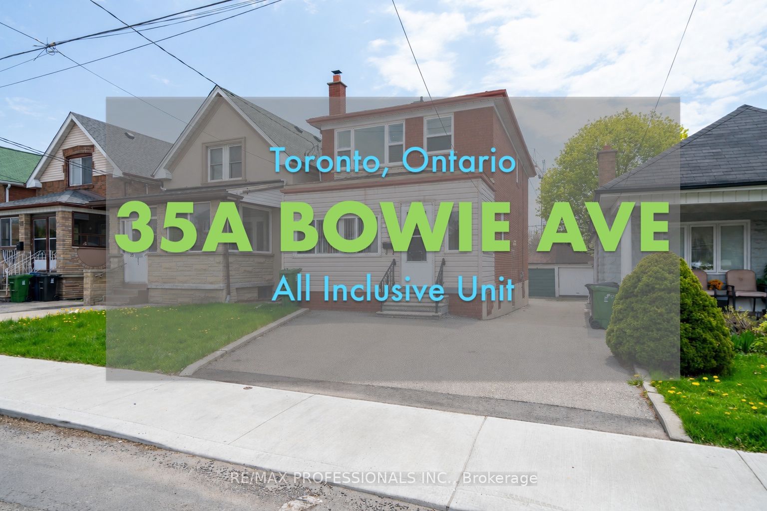 35A Bowie Avenue Bsmt, Toronto, ON M6E 2P2