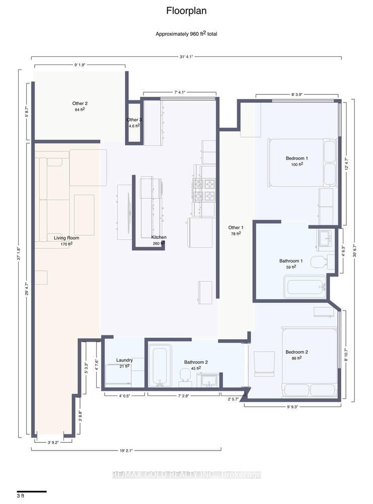 55 Strathaven Drive 1411, Mississauga, ON L5R 4G9 photo 4