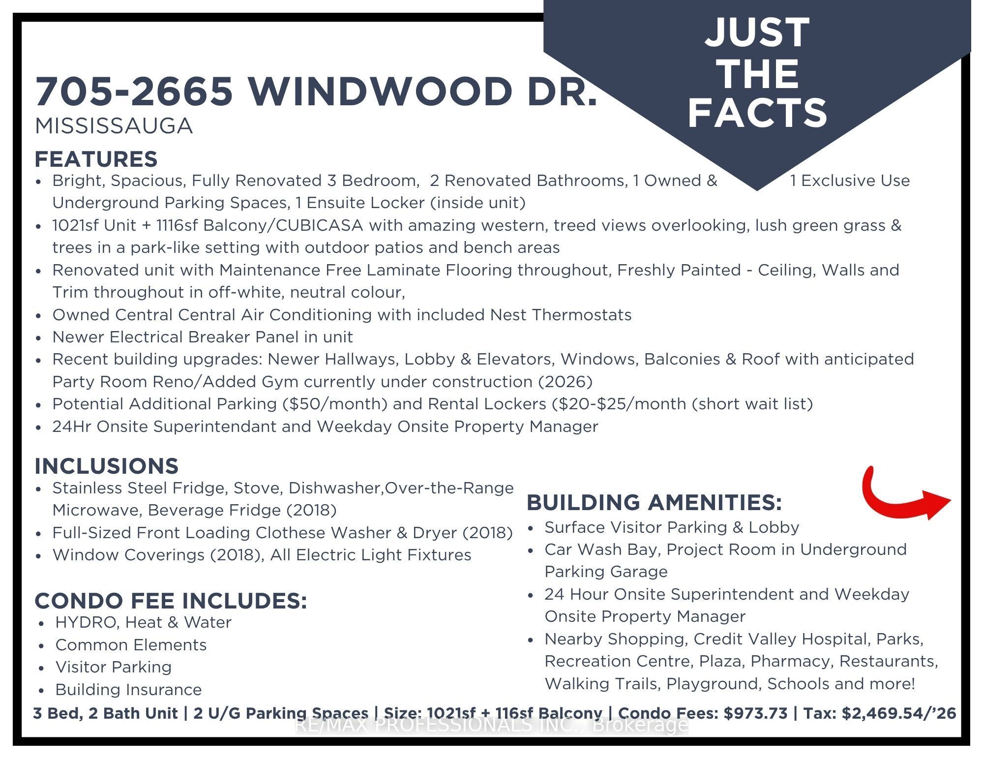 2665 Windwood Drive 705, Mississauga, ON L5N 2P2