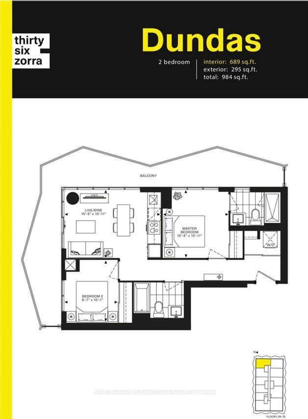 36 Zorra Street Street 3203, Toronto, ON M8Z 0G5