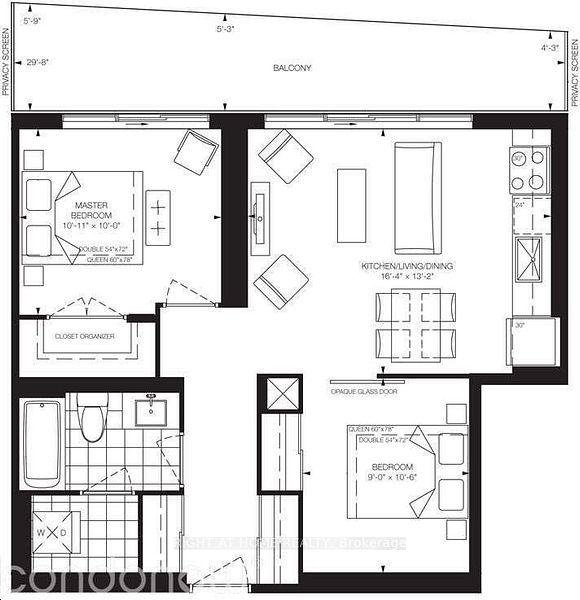 56 Annie Craig Drive 2402, Toronto, ON M8V 0C5 photo 2