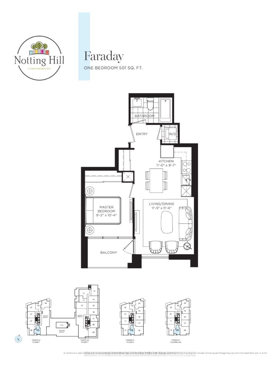 4010 Eglinton Avenue W 1409, Toronto, ON M9A 0G5 photo 2