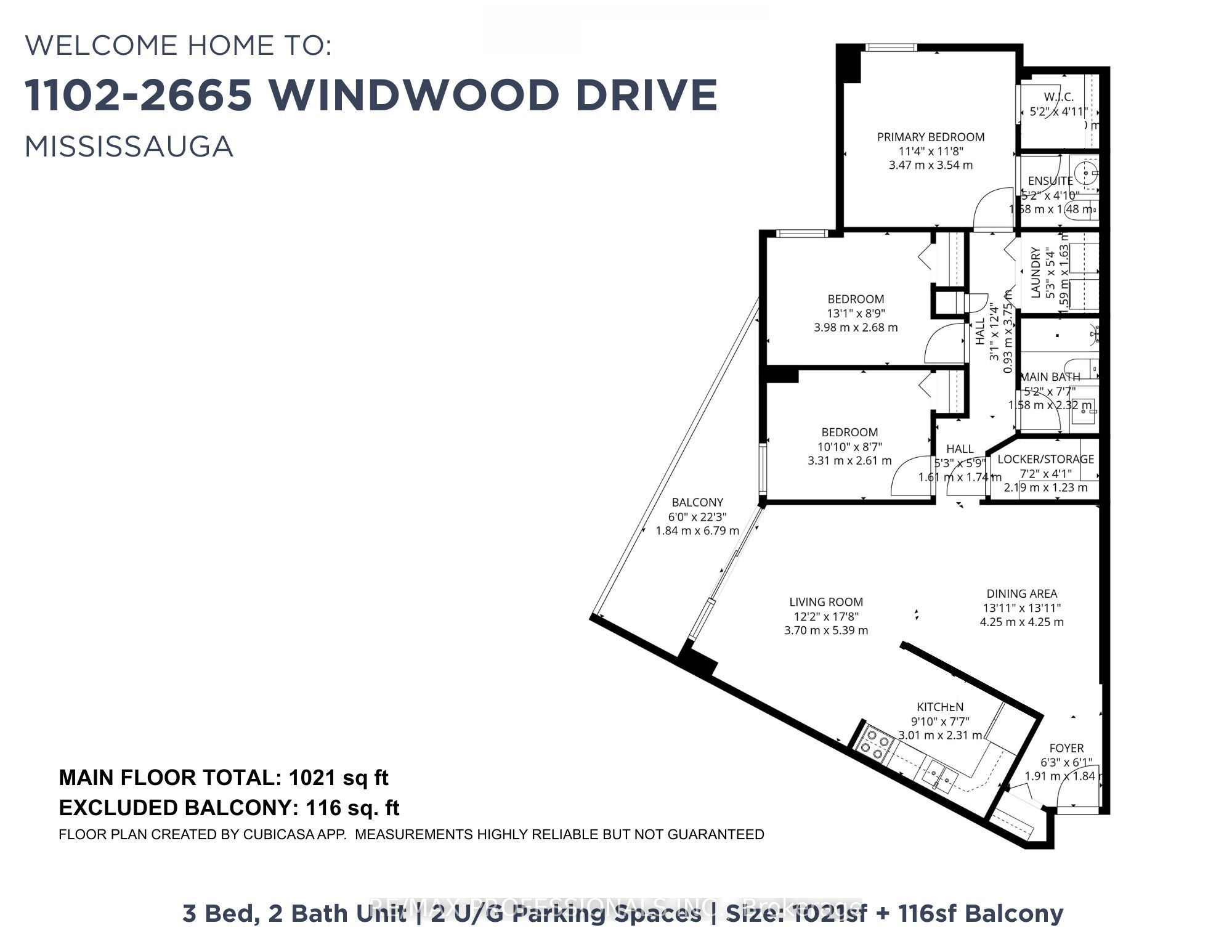 2665 Windwood Drive 1102, Mississauga, ON L5N 2P2 photo 4