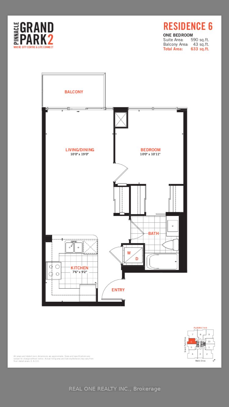 3975 GRAND PARK Drive 2806, Mississauga, ON L5B 0K4 photo 2