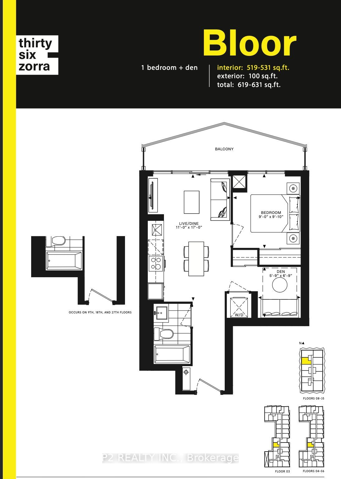 36 Zorra Street 3402, Toronto, ON M8Z 0G5 photo 5