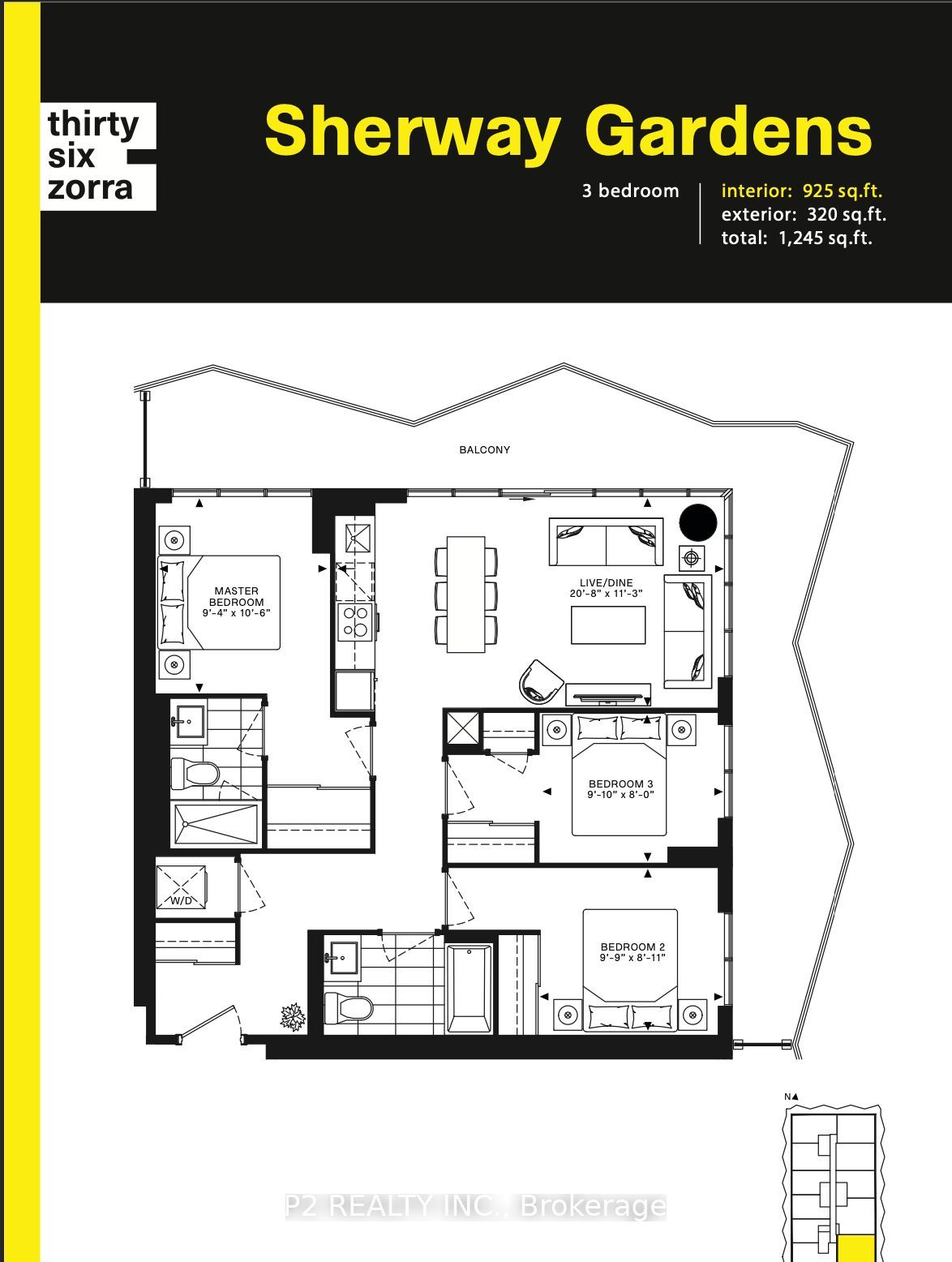 36 Zorra Street 3508, Toronto, ON M8Z 0G5 photo 5